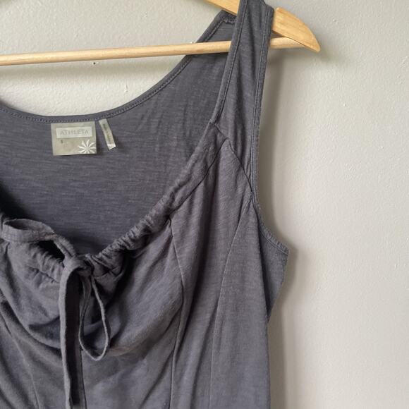 Athleta Womens Dress Size Small Gray Sleeveless Modal/cotton - Picture 4 of 7